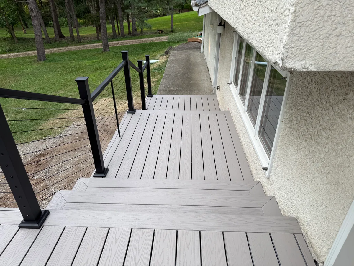 Cottage Grove deck project completed by Brewer Built