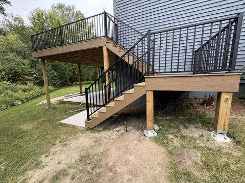 Composite deck project view 55