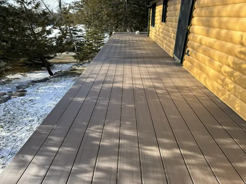 Composite deck project view 58
