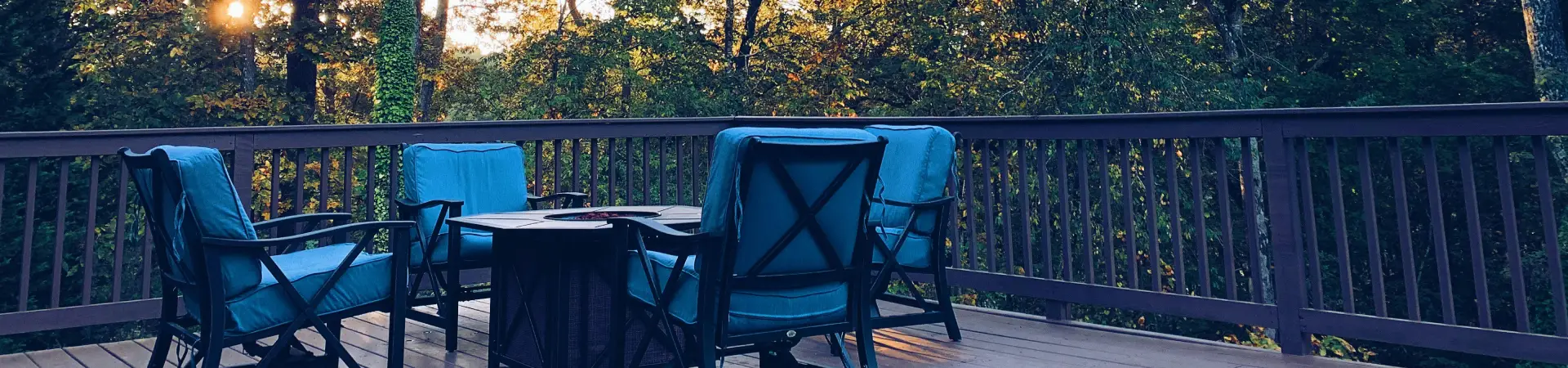 Custom deck construction project