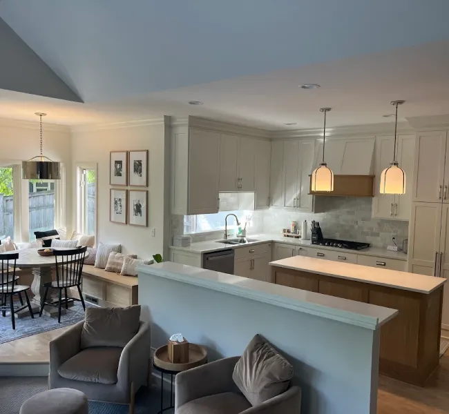 Kitchen remodeling project by Brewer Built