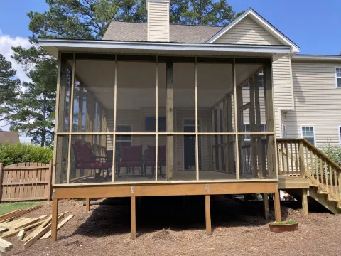 Screen room project photo 7