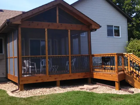 Screen room project photo 8