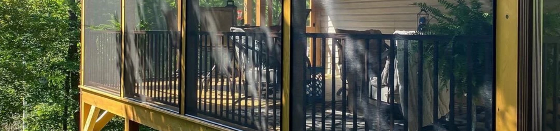 Custom deck construction project