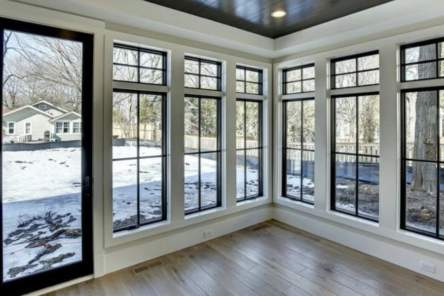 Exterior door replacement at a residential entry