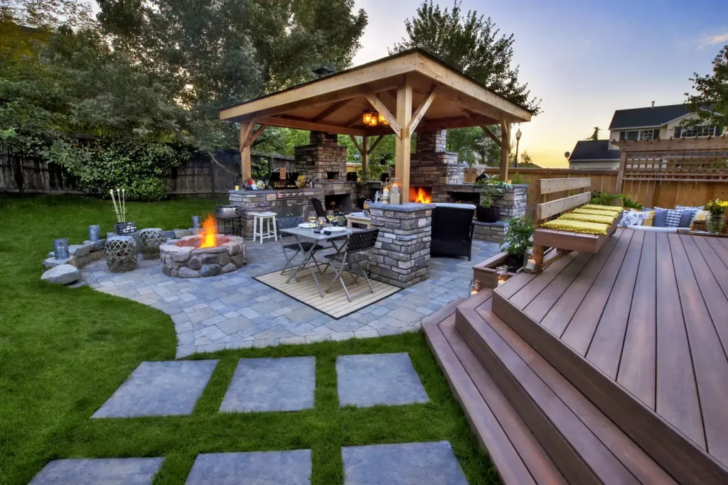 backyard deck ideas on a budget