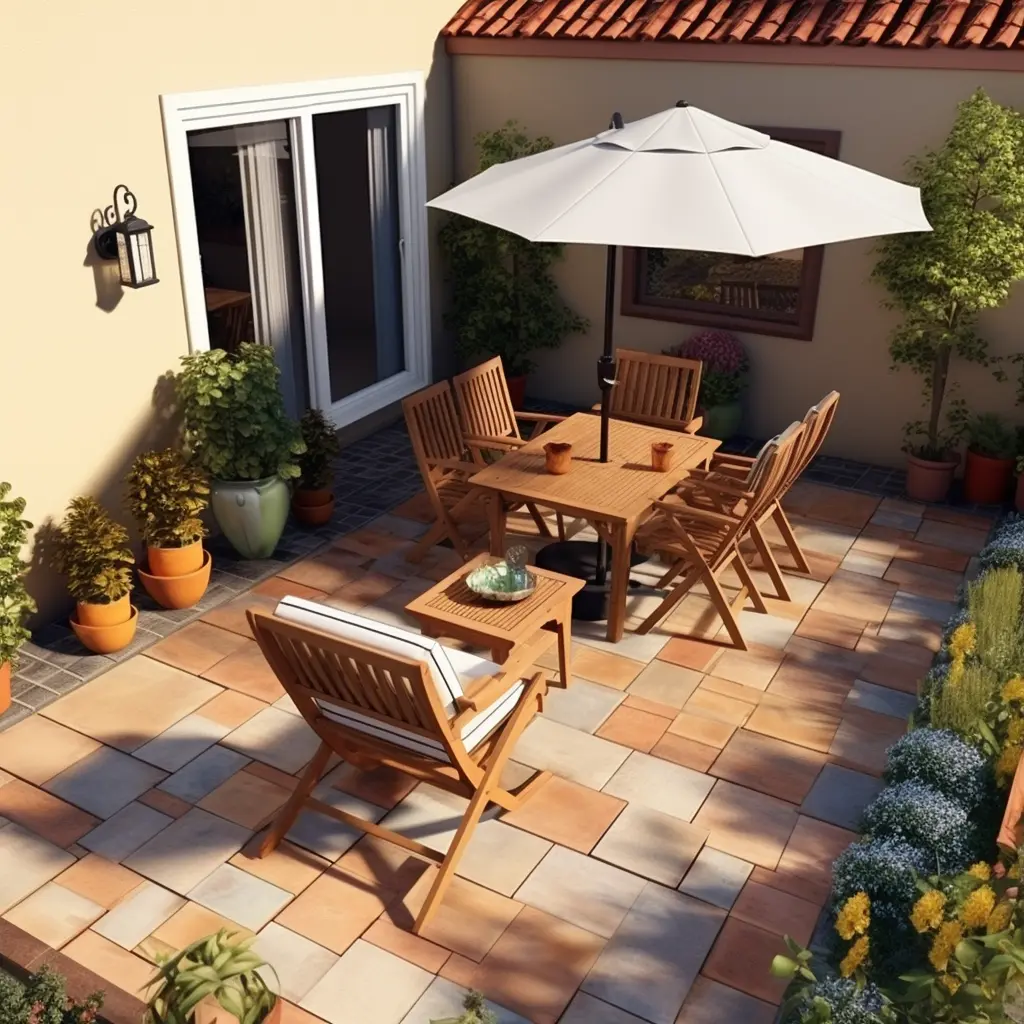 brick patio ideas on a budget
